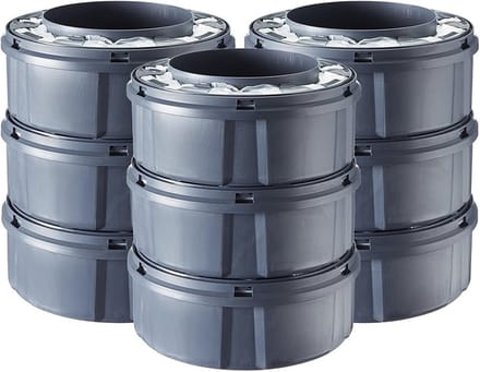 Navulcassettes voor luierverwijderingssystemen MK3 MK4 & MK5 - 9 stuks