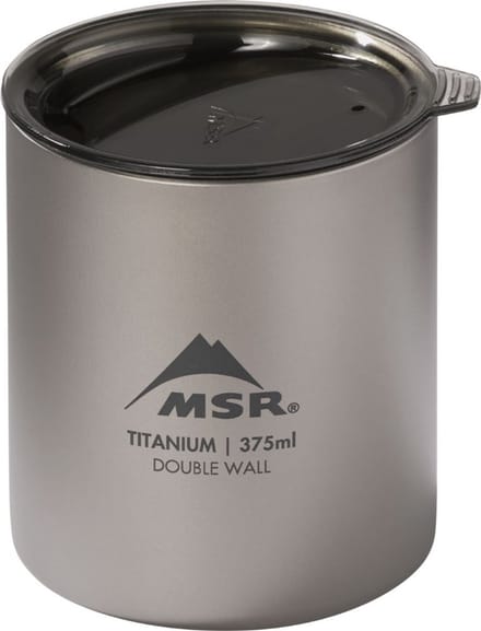 Titan Cup Double Wall Mok Titanium 375ml