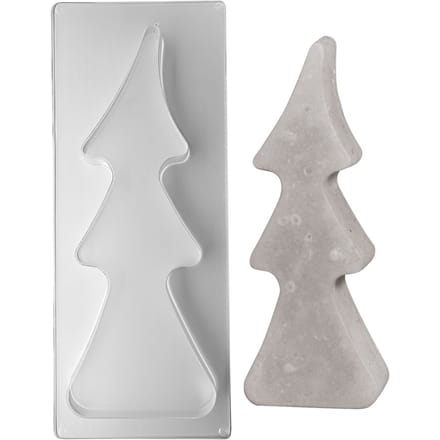 Gietvorm "Dennenboom groot", ca. 12,5 x 33 cm