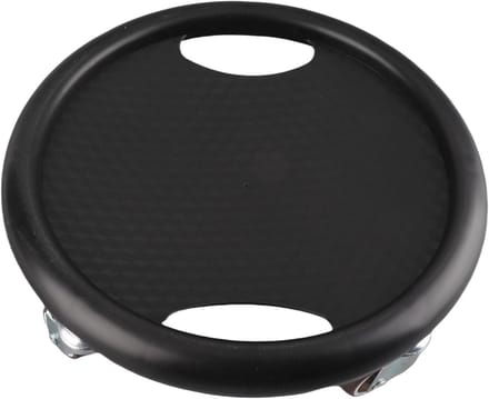 Core Slider - Buiktrainer Schijf - Core Training - 4 Universele Rollen - 29 x 29 x 5 cm - Zwart