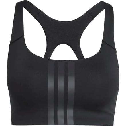 Adidas Optime Workout 3 Stripes Sportbeha Met Medium Impact Zwart L Vrouw