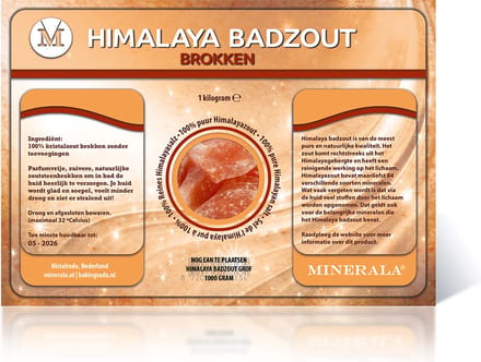 Himalaya badzout brokken - 1 kg - Minerala