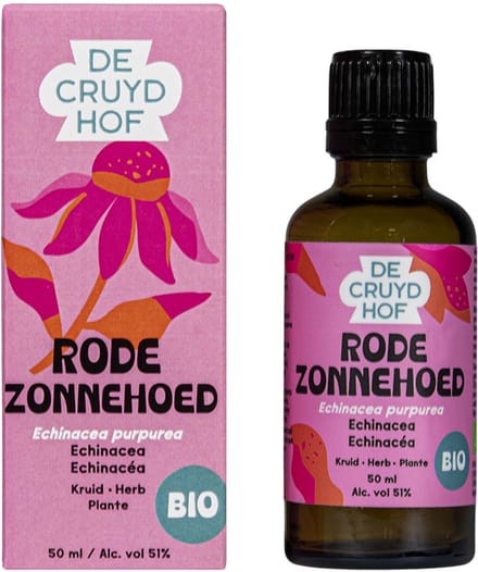 Cruydhof Rode Zonnehoed Kruid Bio - 50 ml
