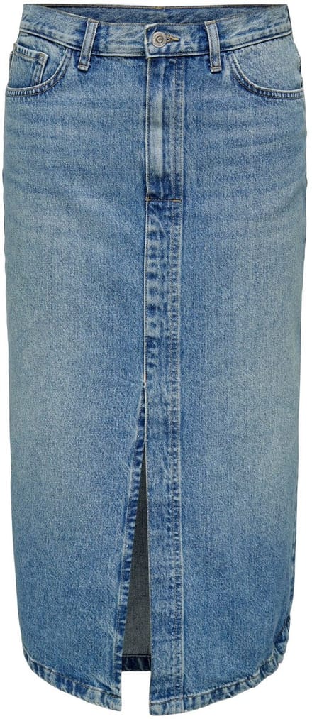 ONLY - ONLENYA FRONT SLIT MID SKIRT MB DNM - Meisjes - Rokken