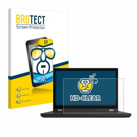 BROTECT - Screenprotector voor Lenovo ThinkPad P15 Gen 2 - Folie Beschermfolie transparant