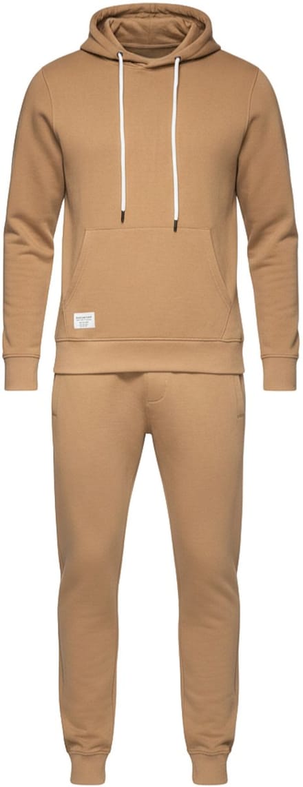 OMBRE Set - Katoen - Lange Mouw - Effen Koffie M