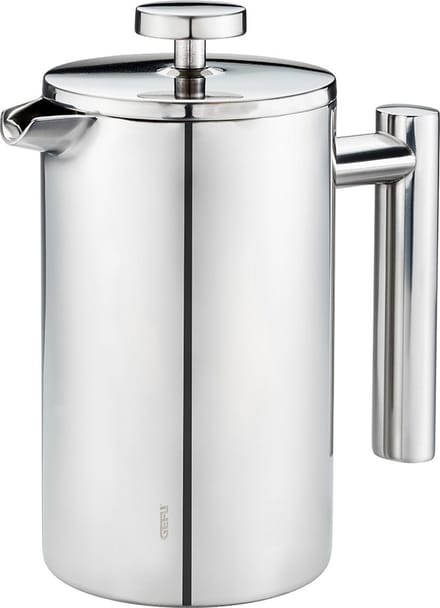Cafetière/French Press, RVS, Dubbelwandig, 0.6 L, 20 jaar garantie - GEFU | GUSTAVO
