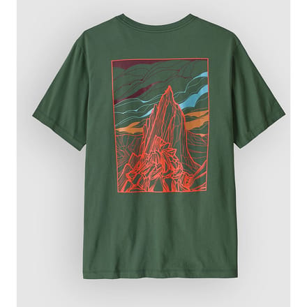 Patagonia Cloud Crag T-Shirt groen