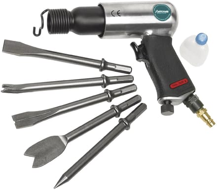 Pneumatische hakhamerset + 5 beitels Aircraft