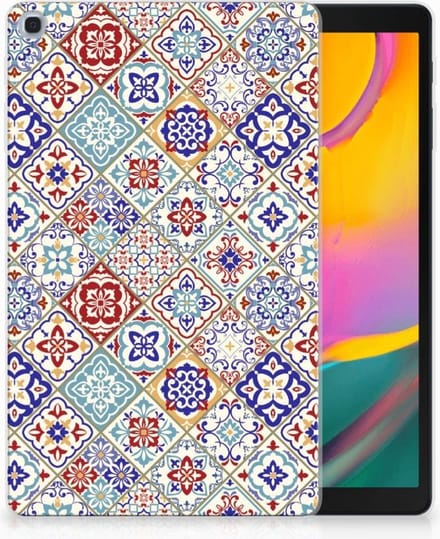 Samsung Galaxy Tab A 10.1 (2019) Tablet Back Cover Tiles Color