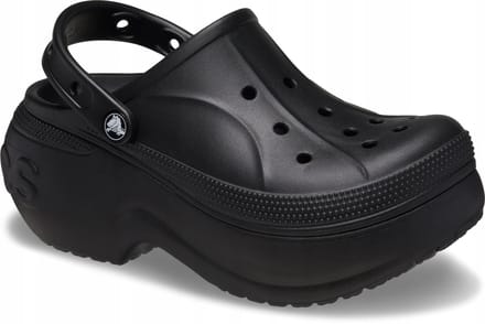 Crocs Bella - Platform Klomp - Zwarte - 38-39 - Comfort