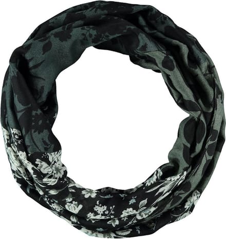 Sarlini | Snood Ronde Khaki Zwarte Dames colsjaal