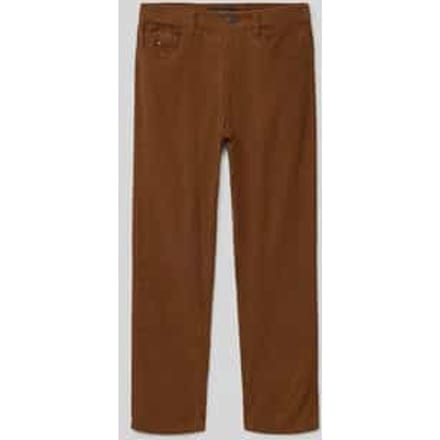 Straight fit corduroy broek van puur katoen