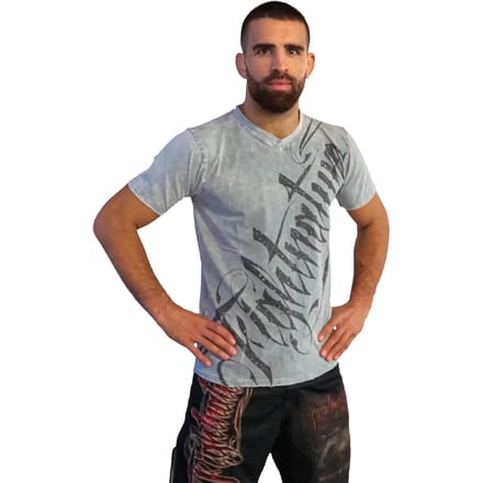 T-shirt met V-hals Fightnature