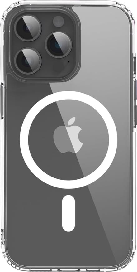 iDenn hoesje voor iPhone 13 Pro Max Transparant geschikt voor MagSafe