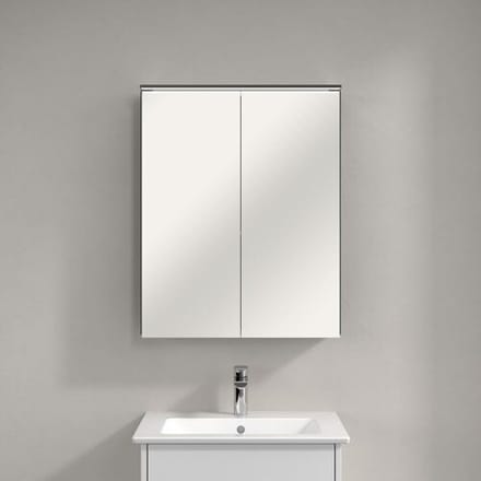 Villeroy & Boch Finero front mirror cabinet with lighting 60.7 x 75.8 cm A4676000