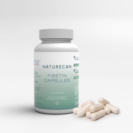 Naturecan Fisetin - 100 mg - 60 Capsules - Senolytica - Longevity