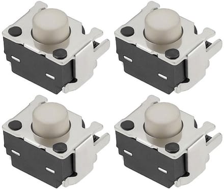 Set van 4 Micro Schakelaars voor Gaming Controllers