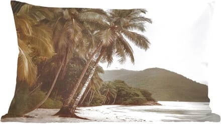 Sierkussens - Kussentjes Woonkamer - 60x40 cm - Eiland - Palmboom - Zee