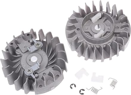 Kettingzaag Vliegwiel - Starter Onderdeel - Motoronderhoud - Efficiënte Ontsteking - Diameter 10cm - Grijs