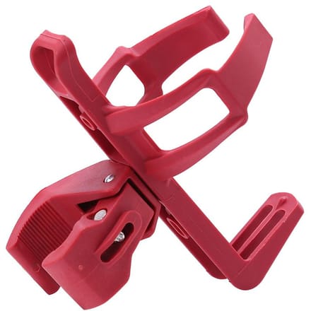 Support Cage Porte-Bouteille d'Eau pour Guidon de Vélo de Montagne d'Extérieur Blanc rouge