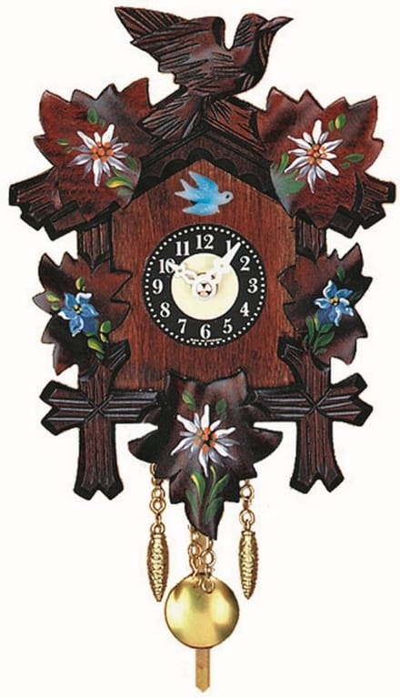 Engstler - 0126/10 QP - Wandklok met slinger - Quartz