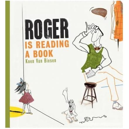 Roger Is Reading A Book - Koen Van Biesen