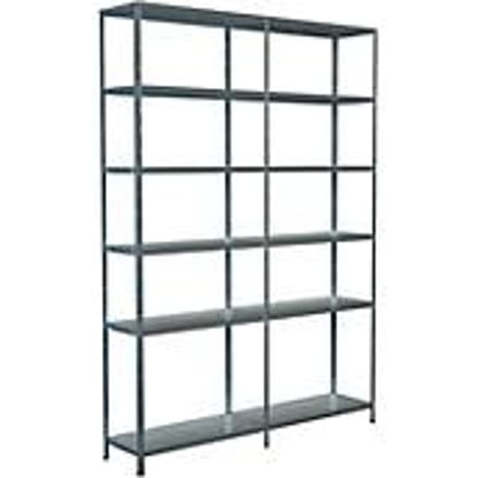 Legborden zonder bouten, H 2300 x B 1600 x D 350 mm, gegalvaniseerd
