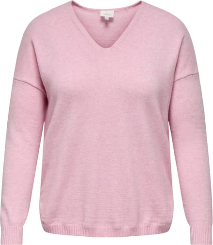 ONLY CARMAKOMA - CARMARGARETA LS PULLOVER KNT NOOS Dames Trui