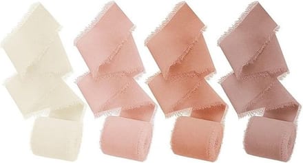 Chiffon Lint 4 cm x 5 m - Decoratief Cadeaulint voor Bruiloften, Bloemstukken en Versieringen