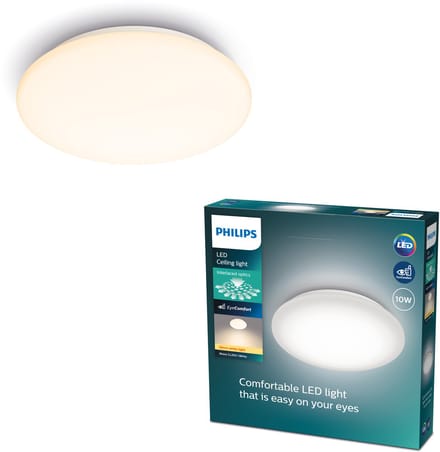 Philips Moire plafonnière - warmwit licht - medium