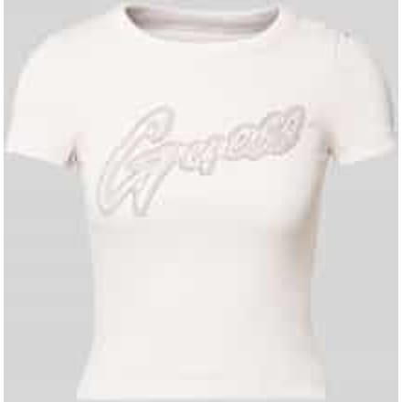 T-shirt met siersteentjes