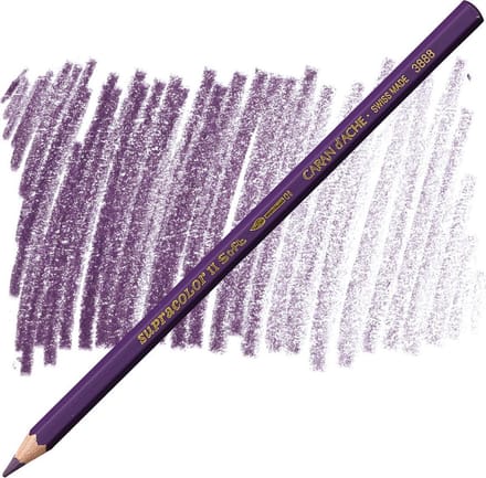 Caran d'Ache Supracolor aquarel potlood 099 aubergine
