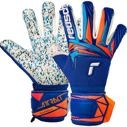 Reusch Attrakt Fusion Guardian Junior Sharp Blue Keepershandschoenen Kinderen - Maat 5