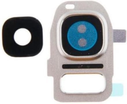 Camera Lens Cover  inclusief lens geschikt voor de Samsung Galaxy S7 goud