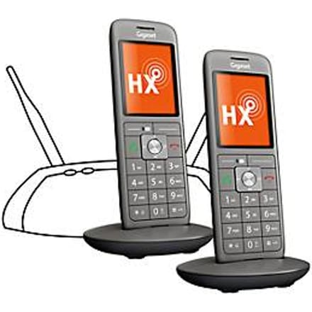 Universele mobiel Gigaset CL660HX Duo, uitbreiding DECT/GAP basisstations en routers