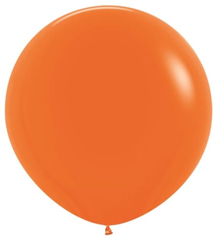 24 inch Ballon Sempertex Orange - 3 stuks