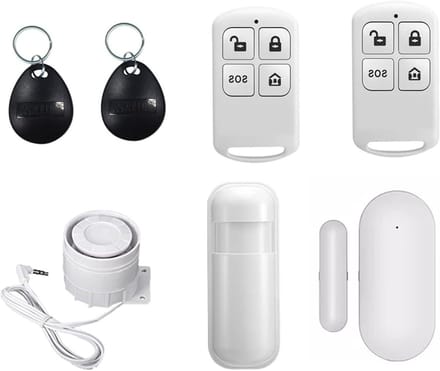 Alarmsysteem Accessoires - Sensoren - Huis Beveiligen - Draadloze Detectie - 10mm - Wit