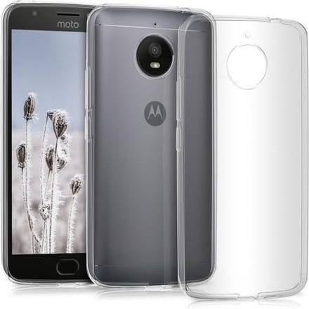 Transparant Siliconen TPU case hoesje Geschikt voor Motorola Moto E4 Plus