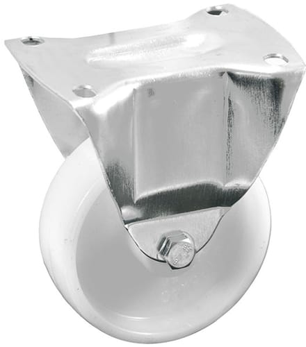 Vast Polyamide Wiel 200mm met Vaste Behuizing