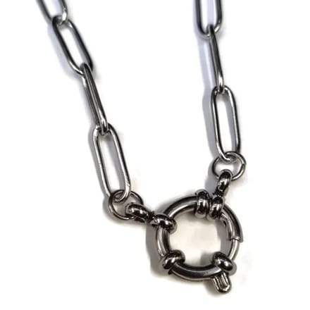 Rvs sieraden- Bedelketting -Uniek design van stainless steel - ketting