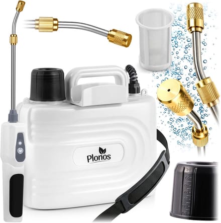 Plonos PL-608 Serie - Draagbare Accu-Drukspuit - 5 Liter - Verstelbare Kop
