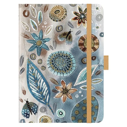 Luxe agenda groot - Floral Collage - 2026