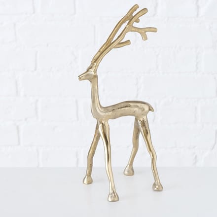Rendier Frody goudkleur aluminium h29cm