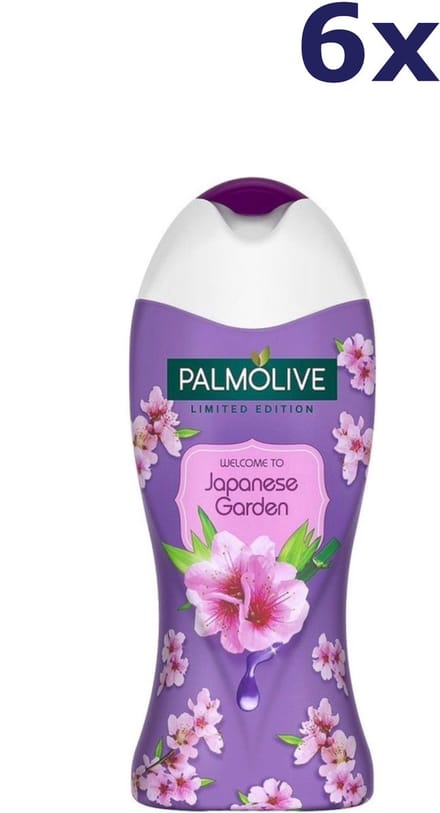 6x Palmolive Douchegel Limited edition Japanese Garden 250ml