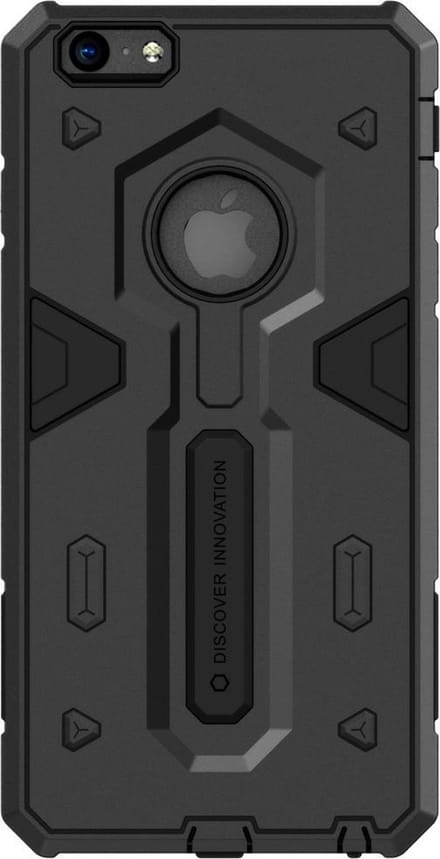 Nillkin Defender 2 case iPhone 6 Plus en iPhone 6S Plus zwart met gratis screenprotector