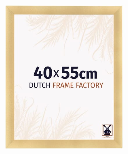 Fotolijst 40x55 cm - MDF - Goud Mat - Praag