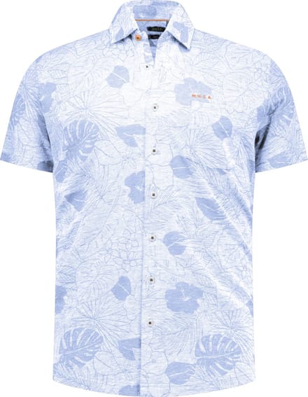 NZA - Heren Overhemd - 26DN592S - 2658 Sunny Blue Melange