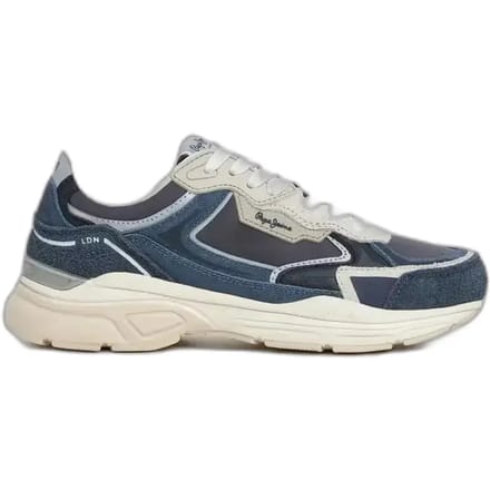 Pepe Jeans Dave Retro Schoenen Blauw EU 39 Vrouw