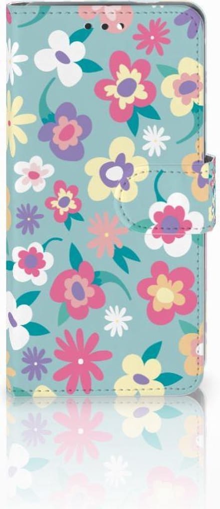 Nokia 3.1 (2018) Hoesje Flower Power